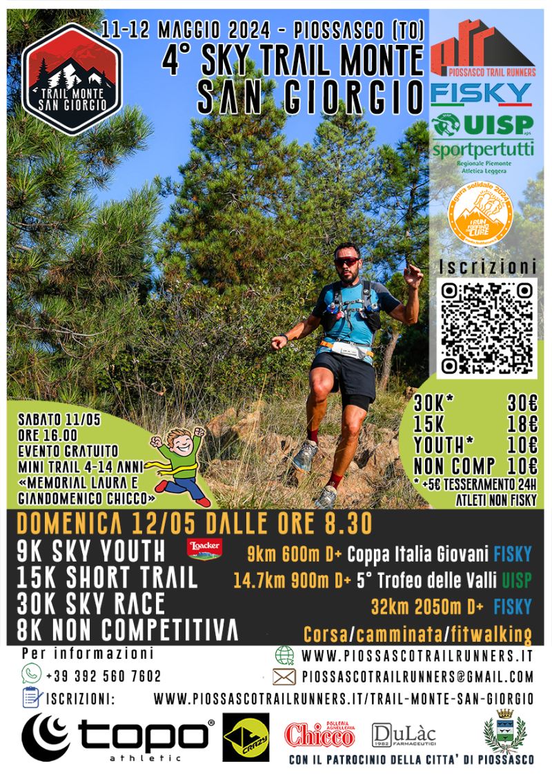 TRAIL MONTE SAN GIORGIO  ED. 2024 - Iscriviti